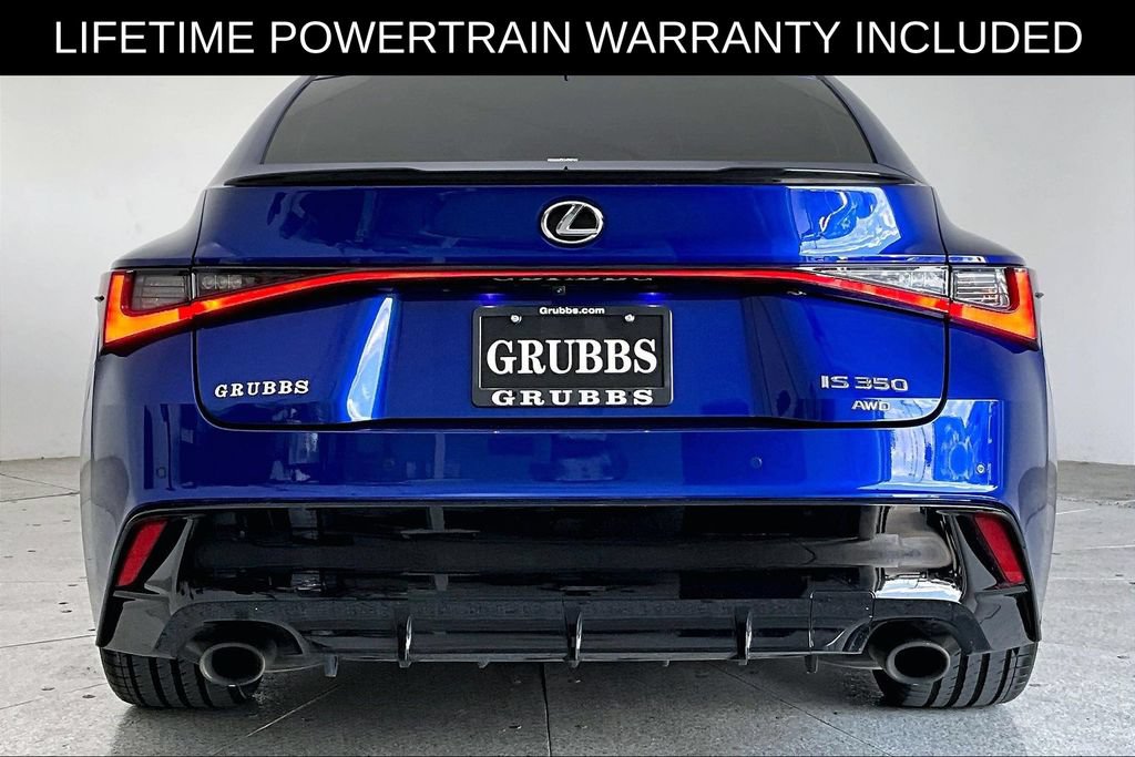 Used 2024 Lexus IS 350 F Sport w/ Blackout Package AWD/4WD image 5