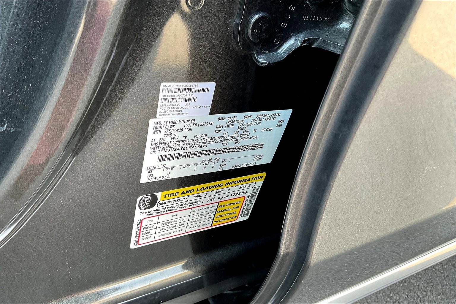 Used 2020 Ford Expedition Limited image 19