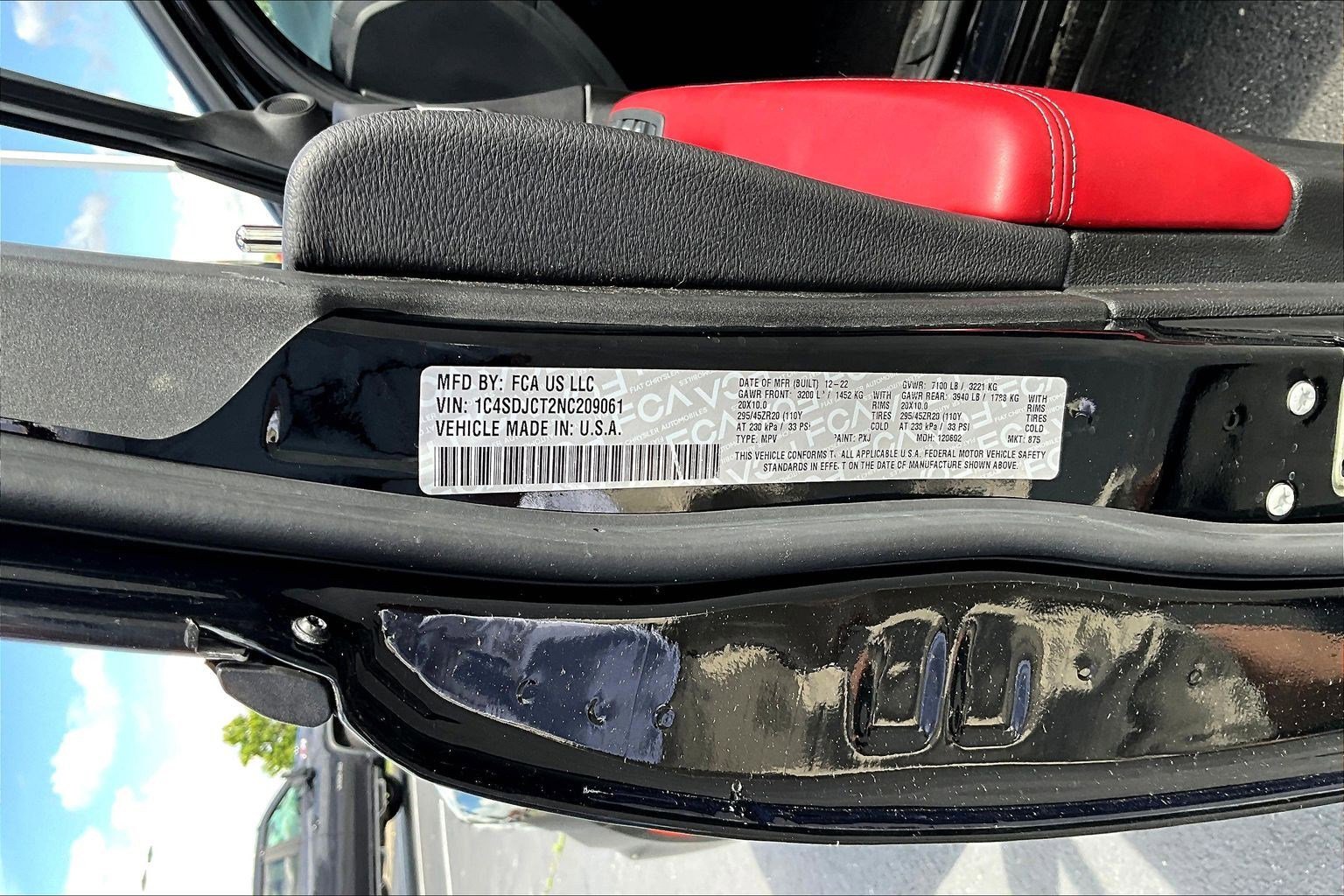 Used 2022 Dodge Durango R/T w/ Tow 'N Go Package AWD/4WD image 19