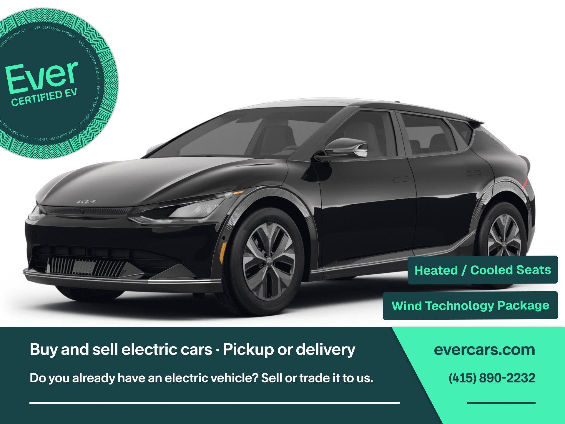Used 2022 Kia EV6 Wind w/ Wind Technology Package