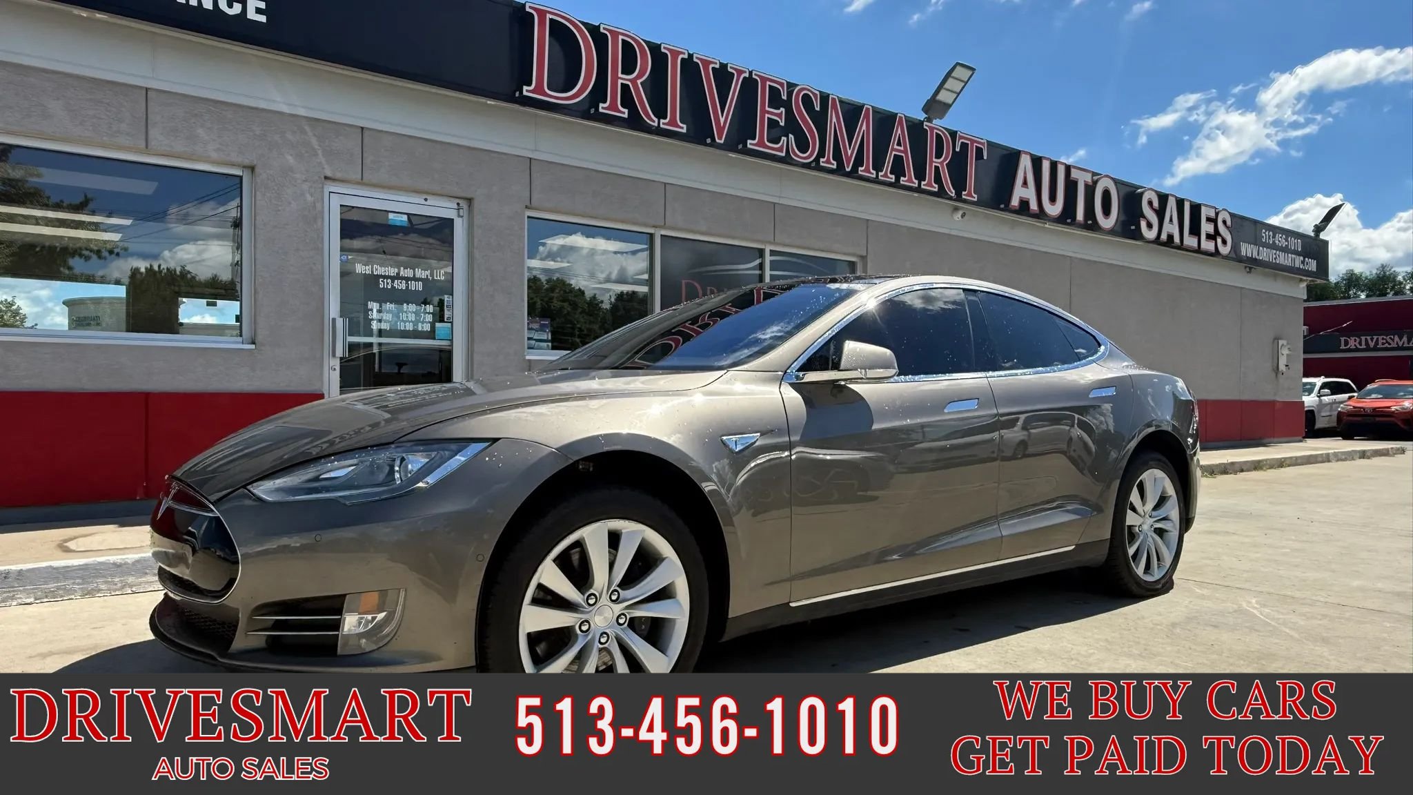 Used 2015 Tesla Model S 85D AWD/4WD image 1