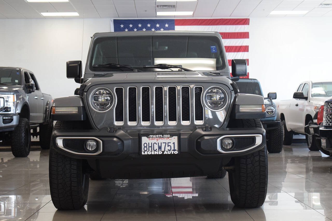 Used 2018 Jeep Wrangler Unlimited Sahara AWD/4WD image 2