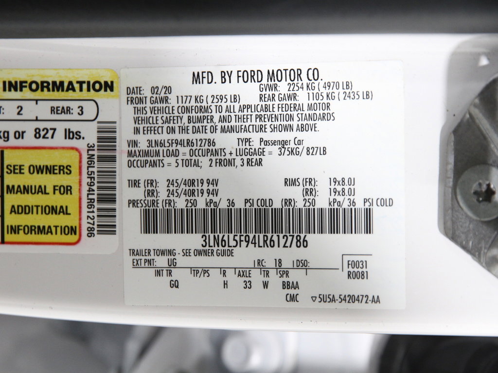 Used 2020 Lincoln MKZ Reserve w/ Elements Package image 24