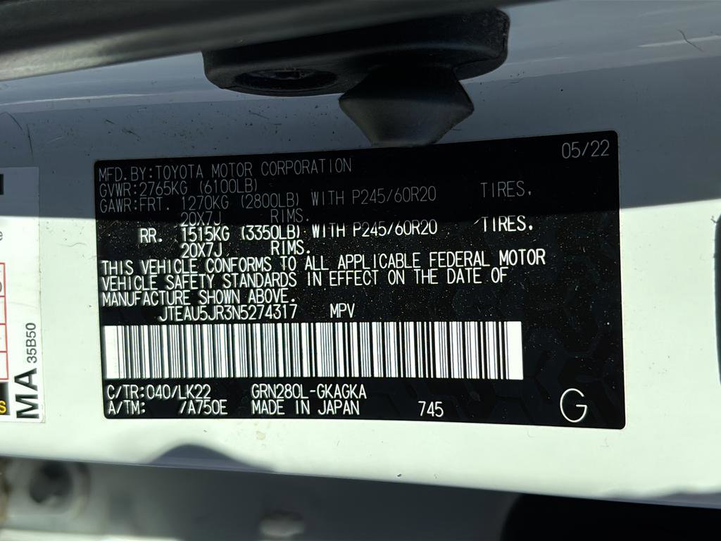 Used 2022 Toyota 4Runner TRD Sport w/ Technology Package image 44