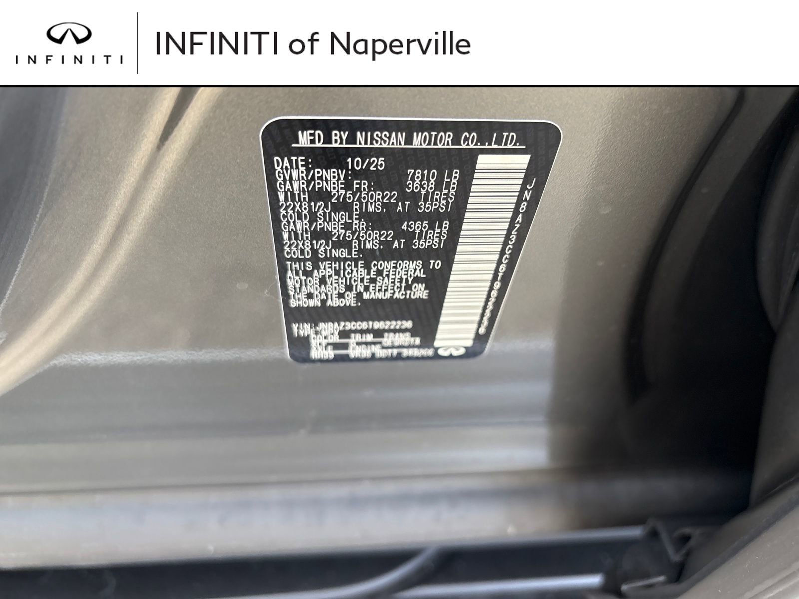 New 2026 INFINITI QX80 Autograph w/ Premium Cargo Package image 30