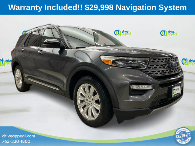 Used 2022 Ford Explorer Limited w/ Equipment Group 301A AWD/4WD image 1