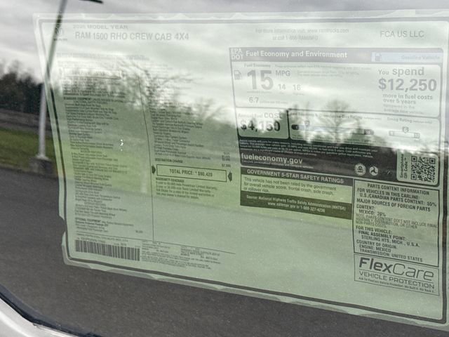 New 2026 RAM 1500 RHO w/ RHO Level 1 Equipment Group image 29