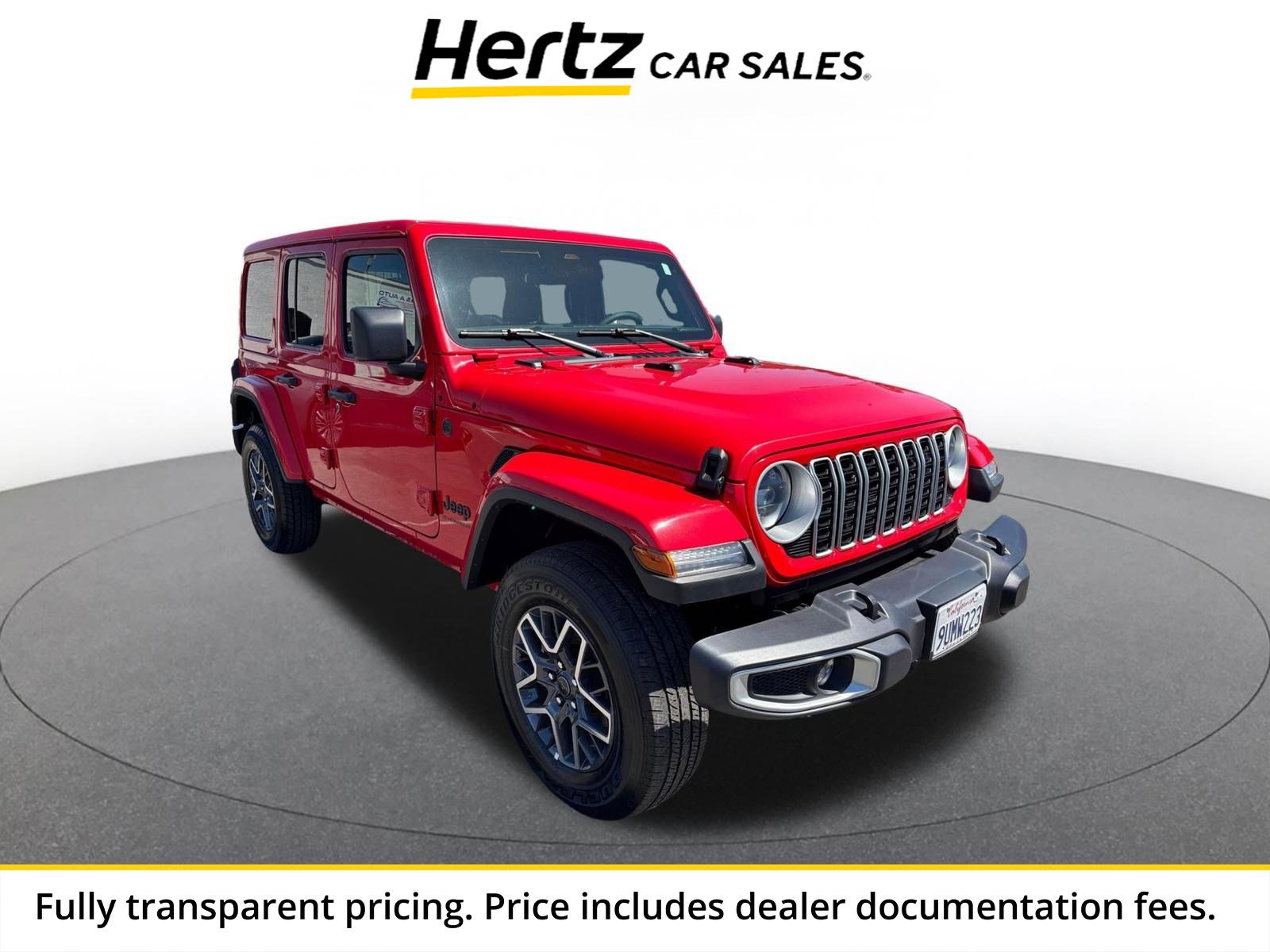 Used 2025 Jeep Wrangler Unlimited Sahara AWD/4WD image 1