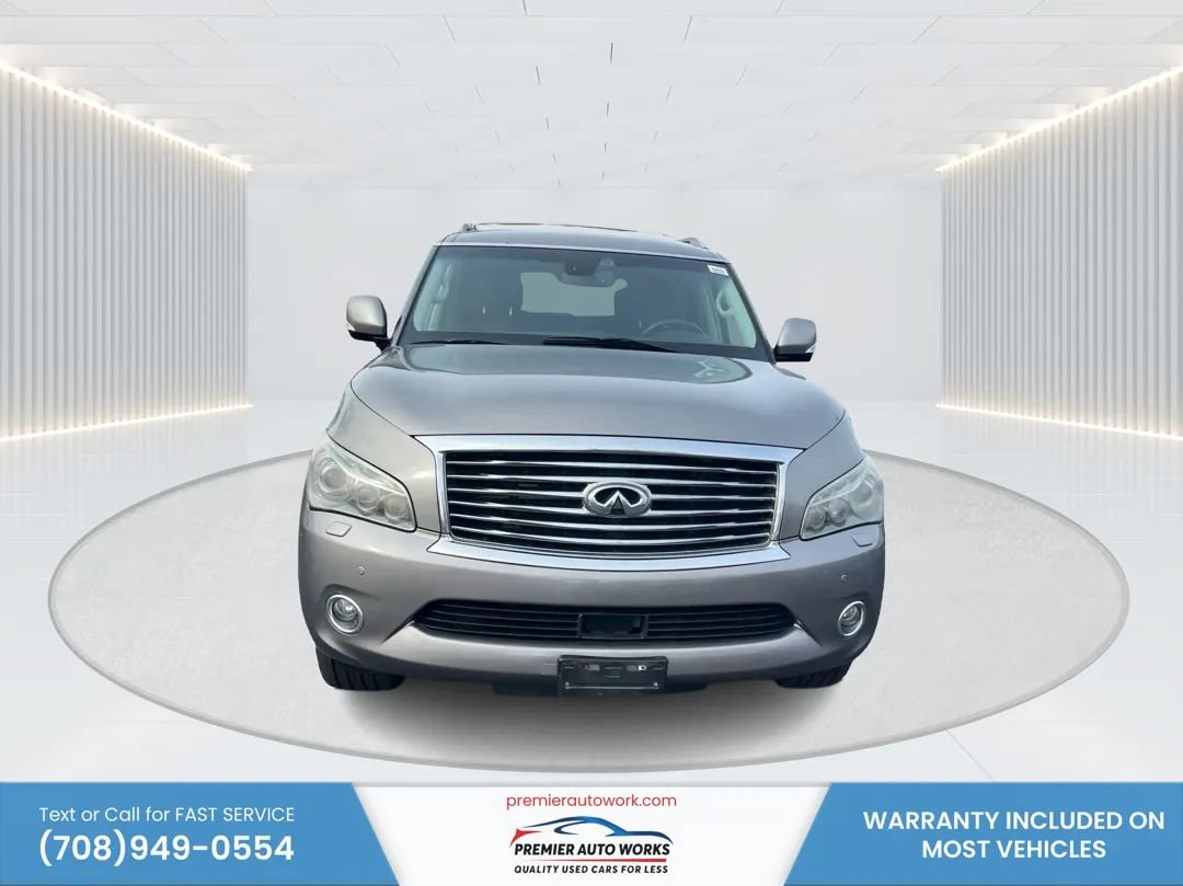 Used 2013 INFINITI QX56 4WD w/ Deluxe Touring Pkg image 2