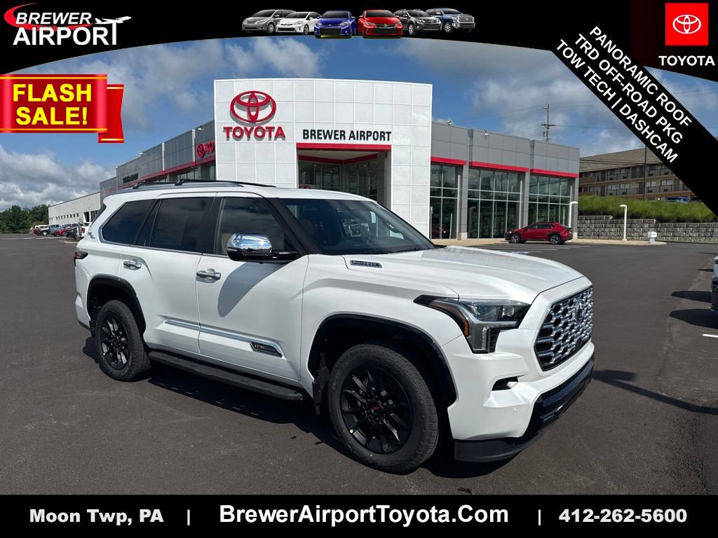 New 2026 Toyota Sequoia 1794 Edition w/ TRD Off-Road Package AWD/4WD video 1