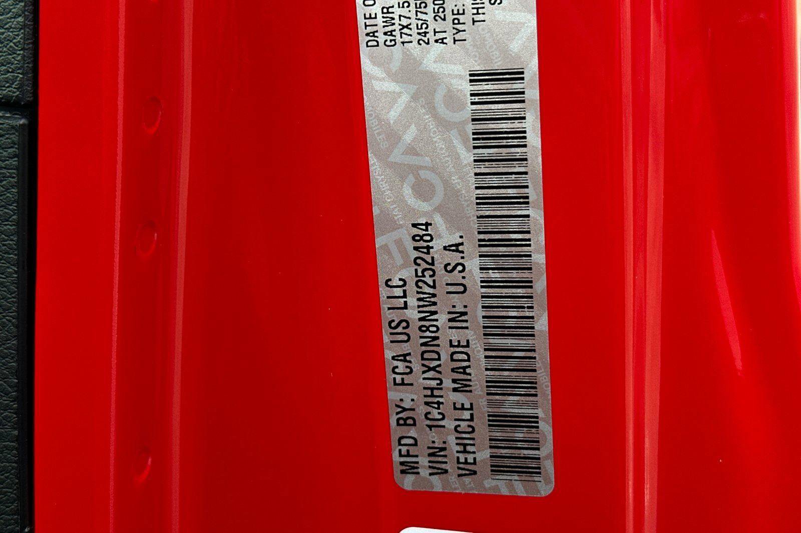 Certified 2022 Jeep Wrangler Unlimited Sport image 32