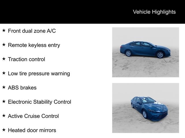Certified 2025 Toyota Camry LE image 6