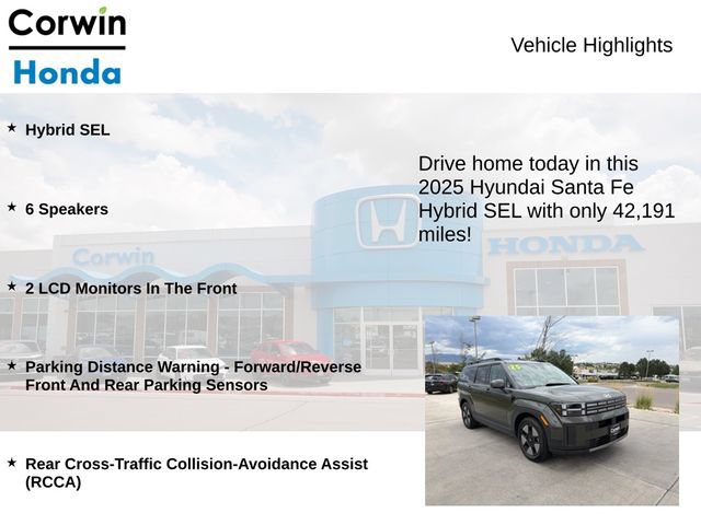 Used 2025 Hyundai Santa Fe SEL AWD/4WD image 6