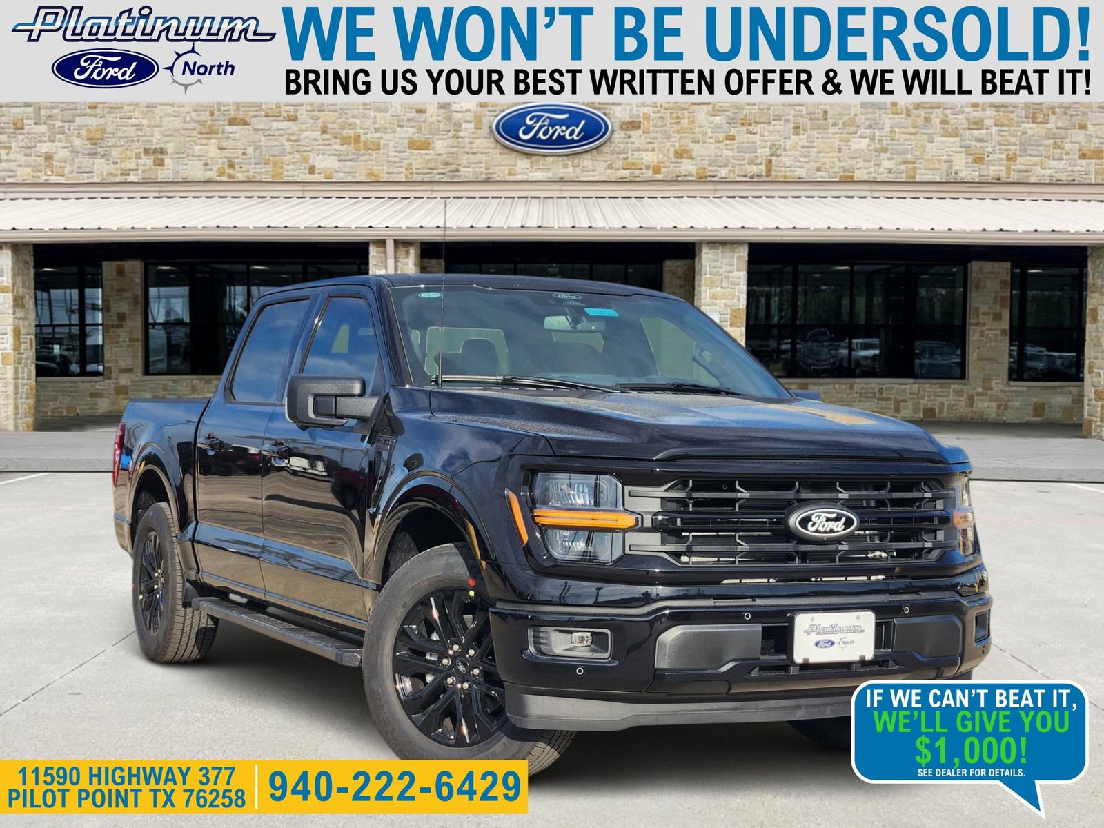 New 2026 Ford F150 XLT w/ Equipment Group 302A MID