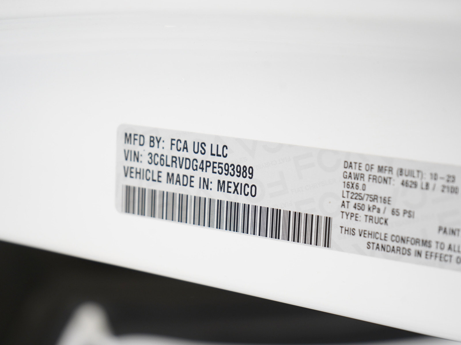 Used 2023 RAM ProMaster 2500 FWD image 27