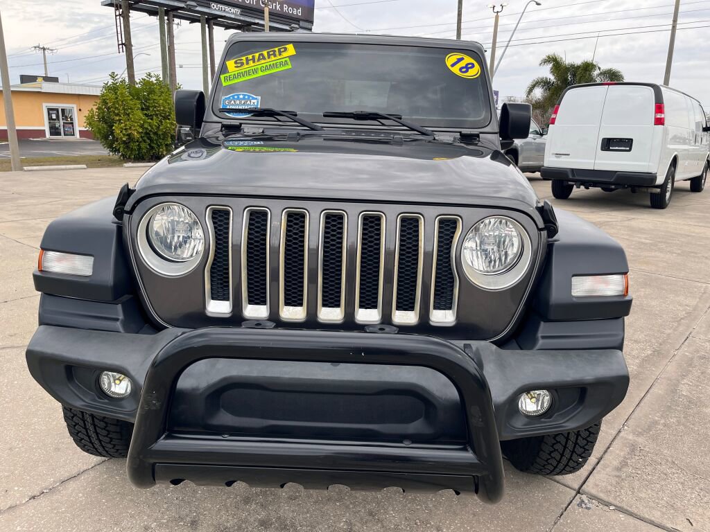 Used 2018 Jeep Wrangler Unlimited Sport S AWD/4WD image 8