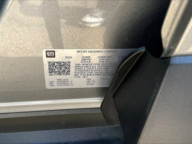 Certified 2024 Chevrolet Trax ACTIV w/ Driver Confidence Package FWD image 21