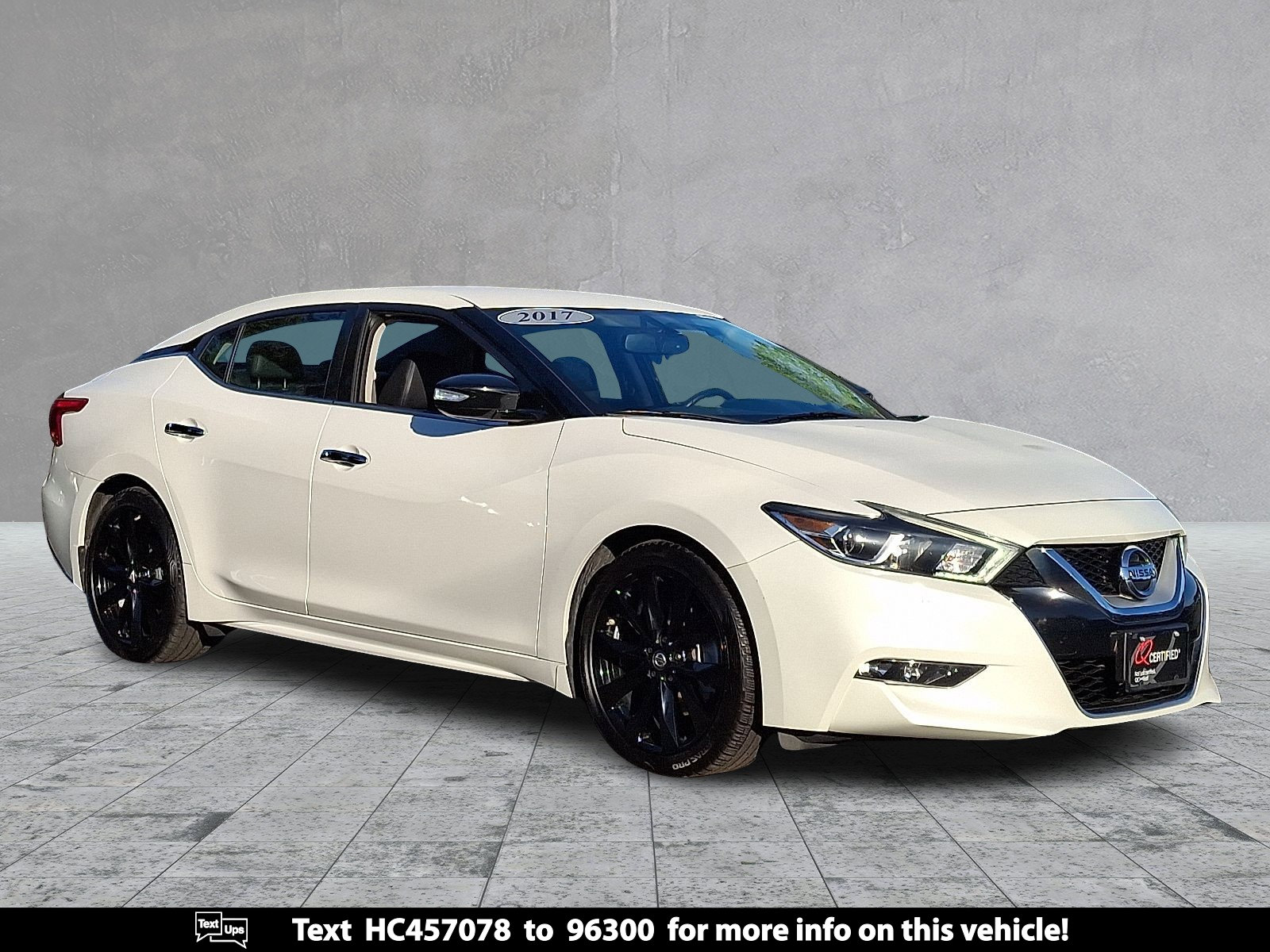 Used 2017 Nissan Maxima SR w/ Midnight Edition image 1