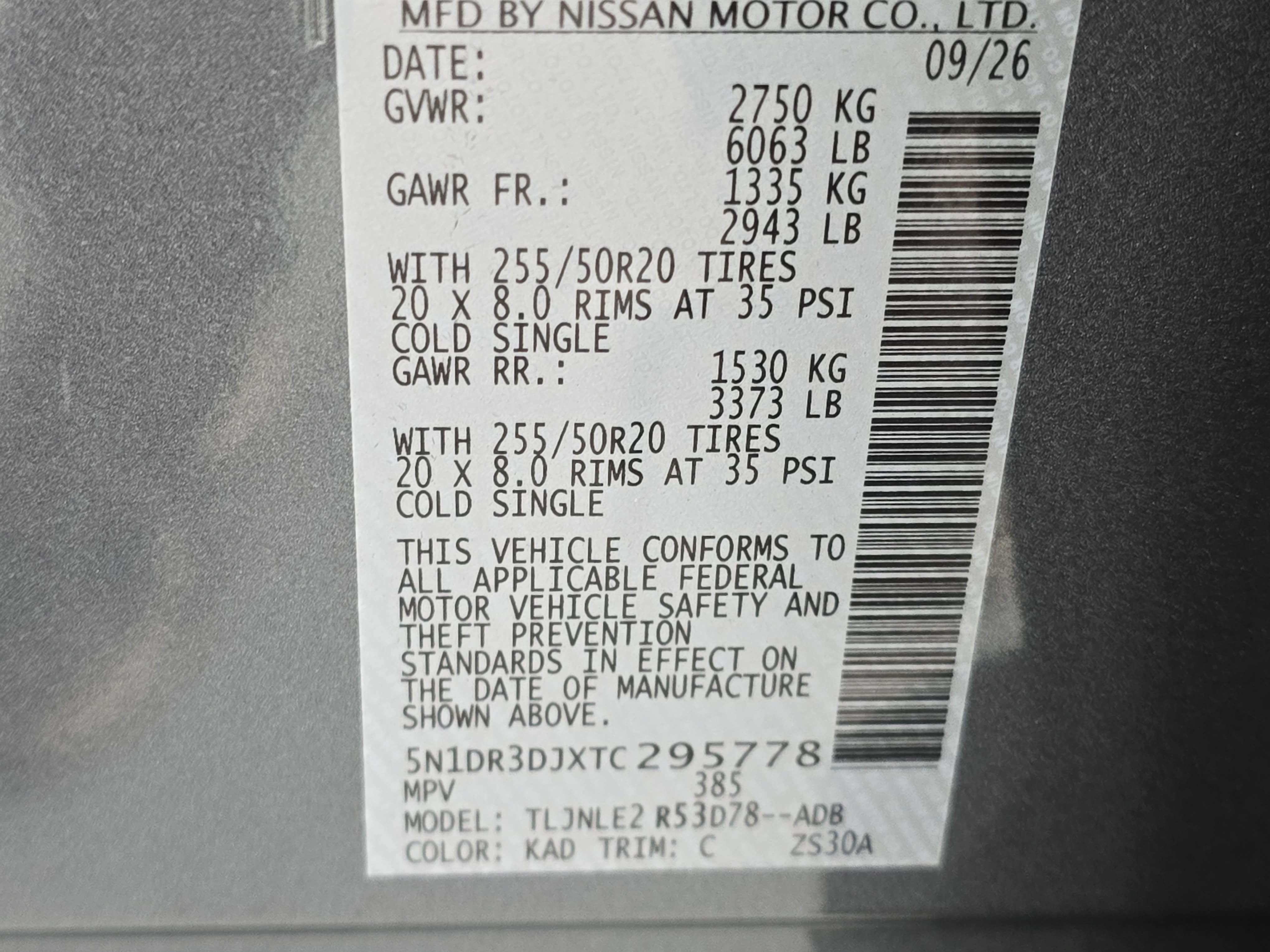 New 2026 Nissan Pathfinder Platinum AWD/4WD image 37
