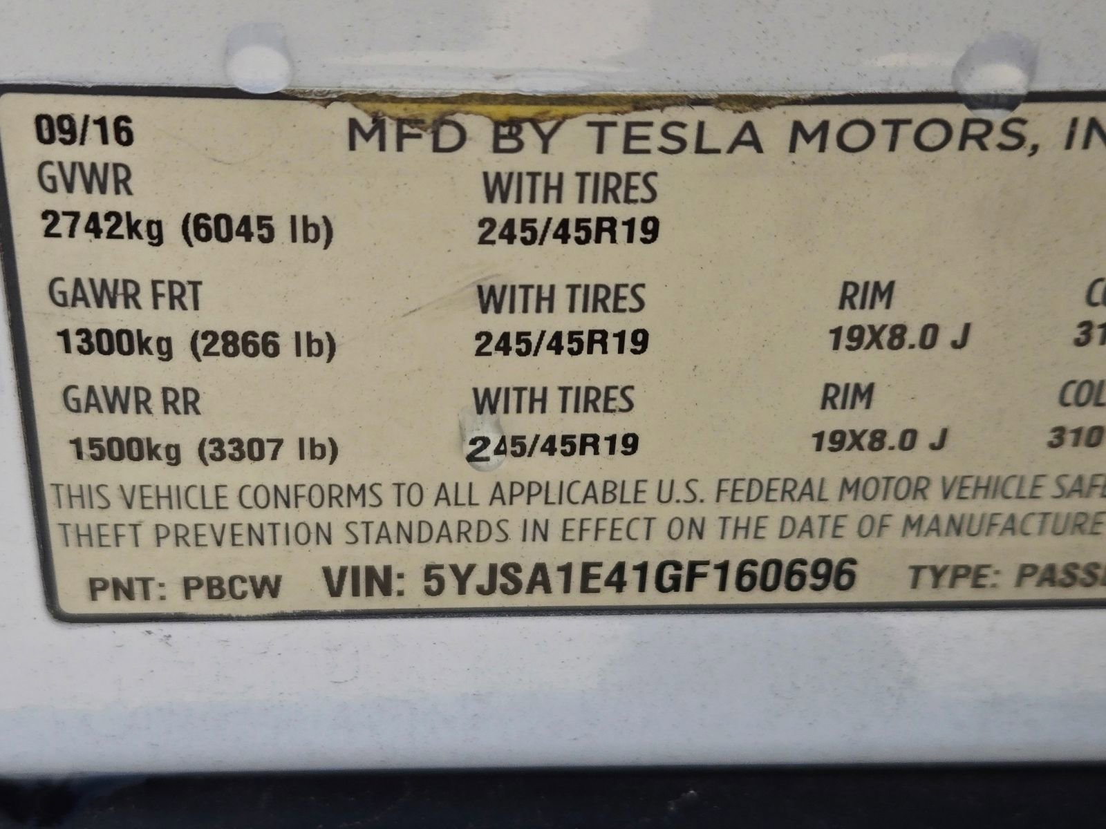 Used 2016 Tesla Model S Performance AWD/4WD image 13