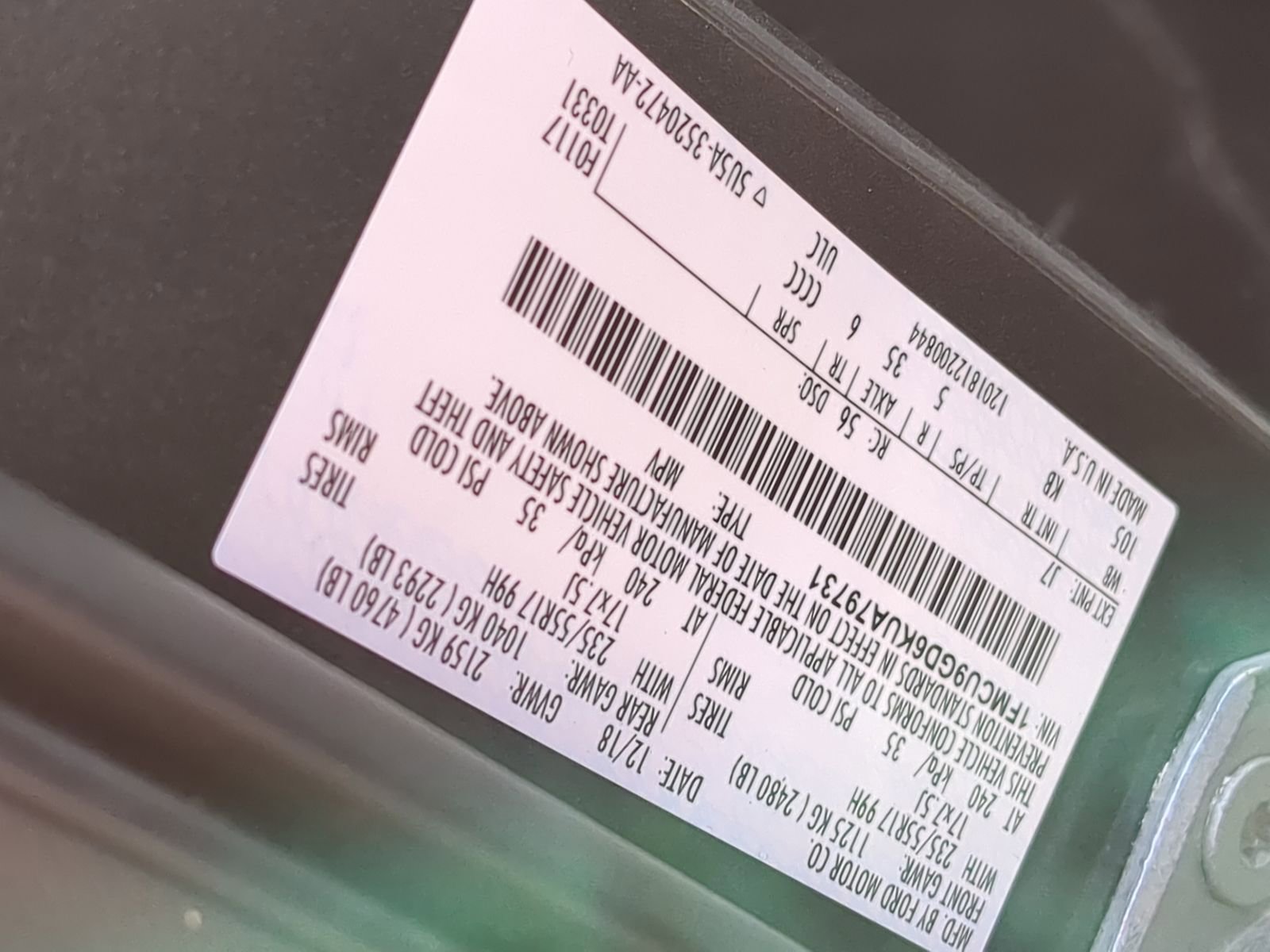 Used 2019 Ford Escape SE image 35