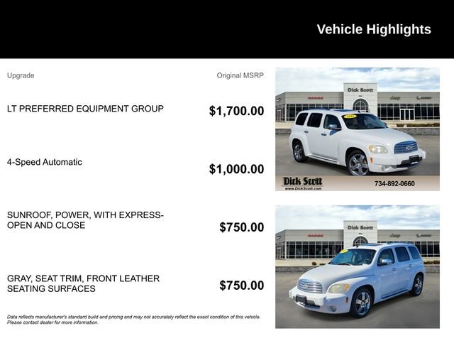 Used 2011 Chevrolet HHR LT w/ LT Preferred Equipment Group image 5