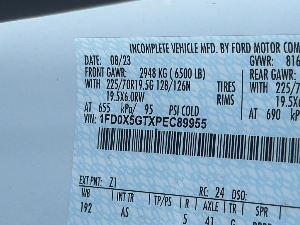 Certified 2023 Ford F550 2WD SuperCab Super Duty w/ XL Chrome Package image 42