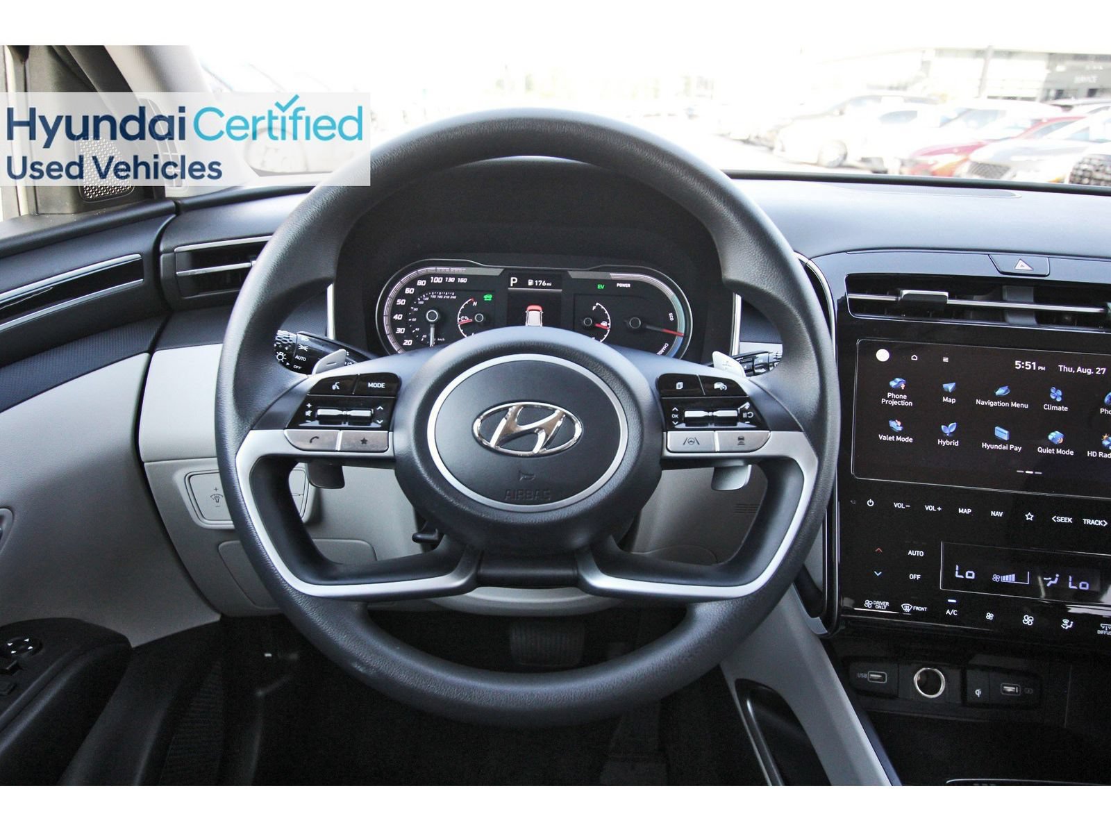 Certified 2024 Hyundai Tucson Blue AWD/4WD image 16