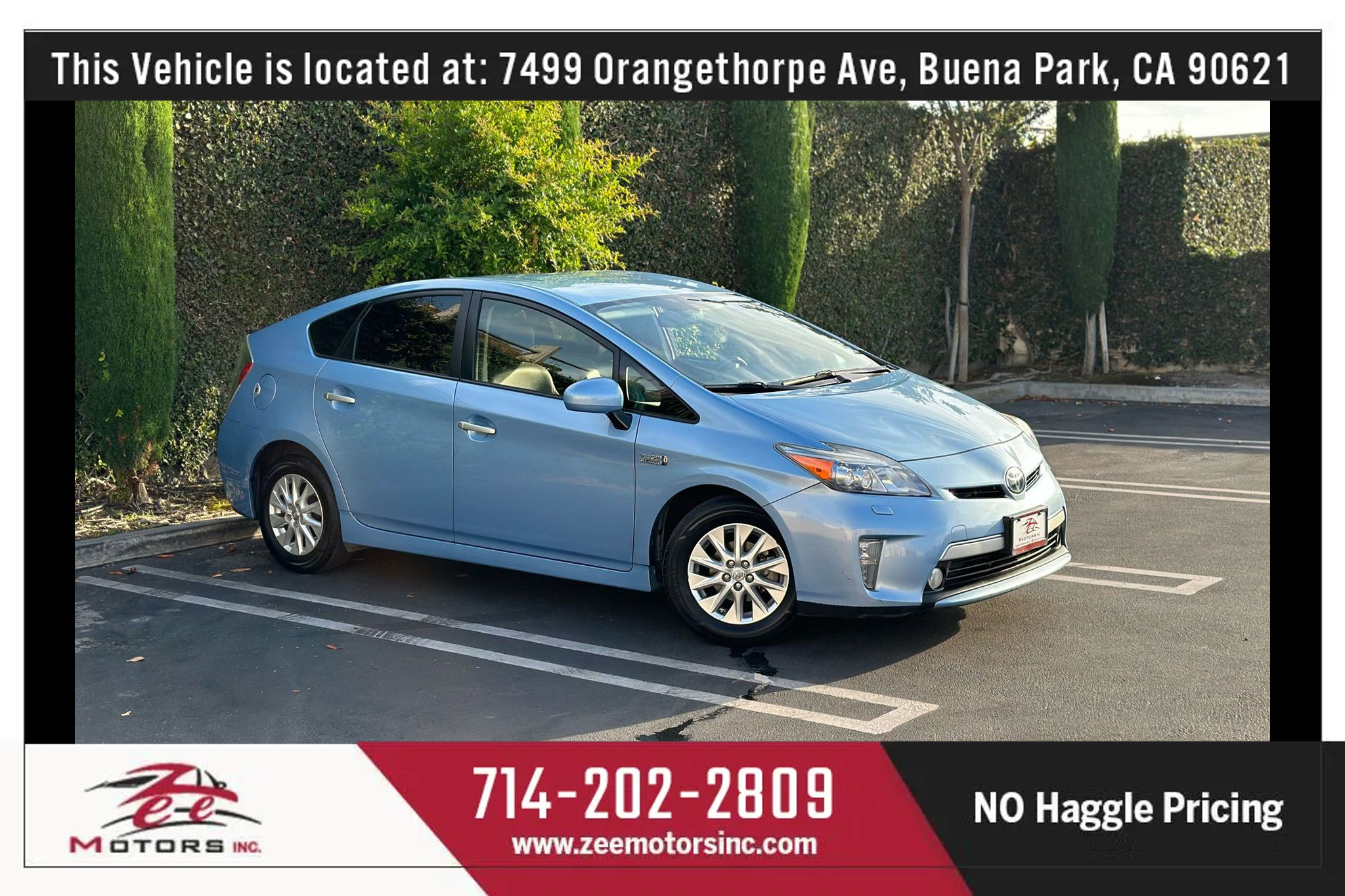Used 2012 Toyota Prius Prime Advanced