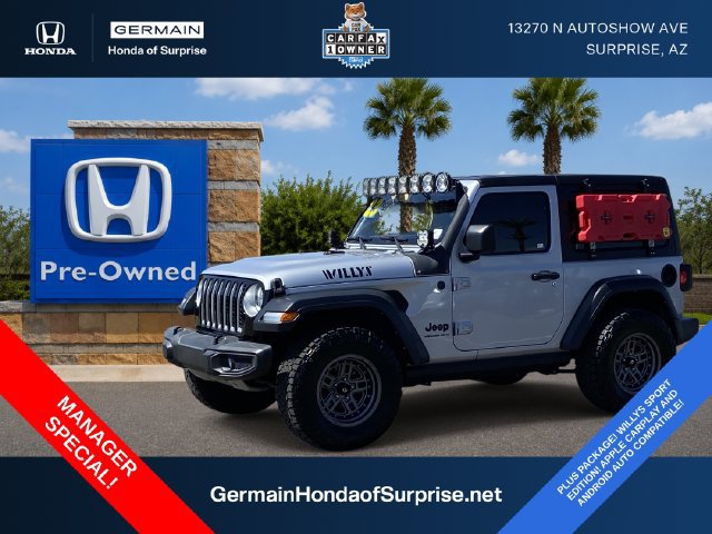 Used 2023 Jeep Wrangler Sport AWD/4WD image 1