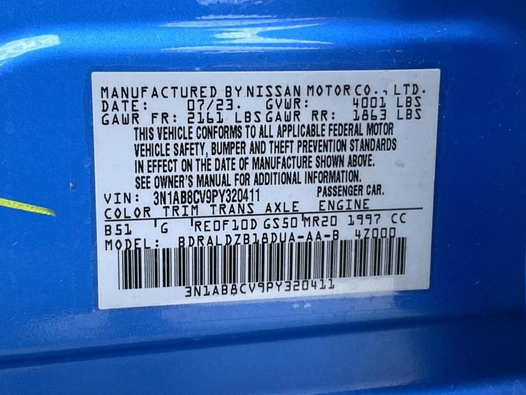 Used 2023 Nissan Sentra SV w/ Trunk Package FWD image 26