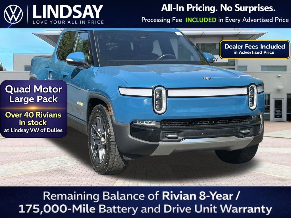 Used 2022 Rivian R1T Adventure AWD/4WD image 1