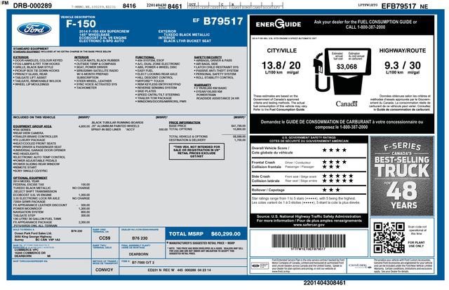 Used 2014 Ford F150 FX4 w/ Equipment Group 402A Luxury image 18