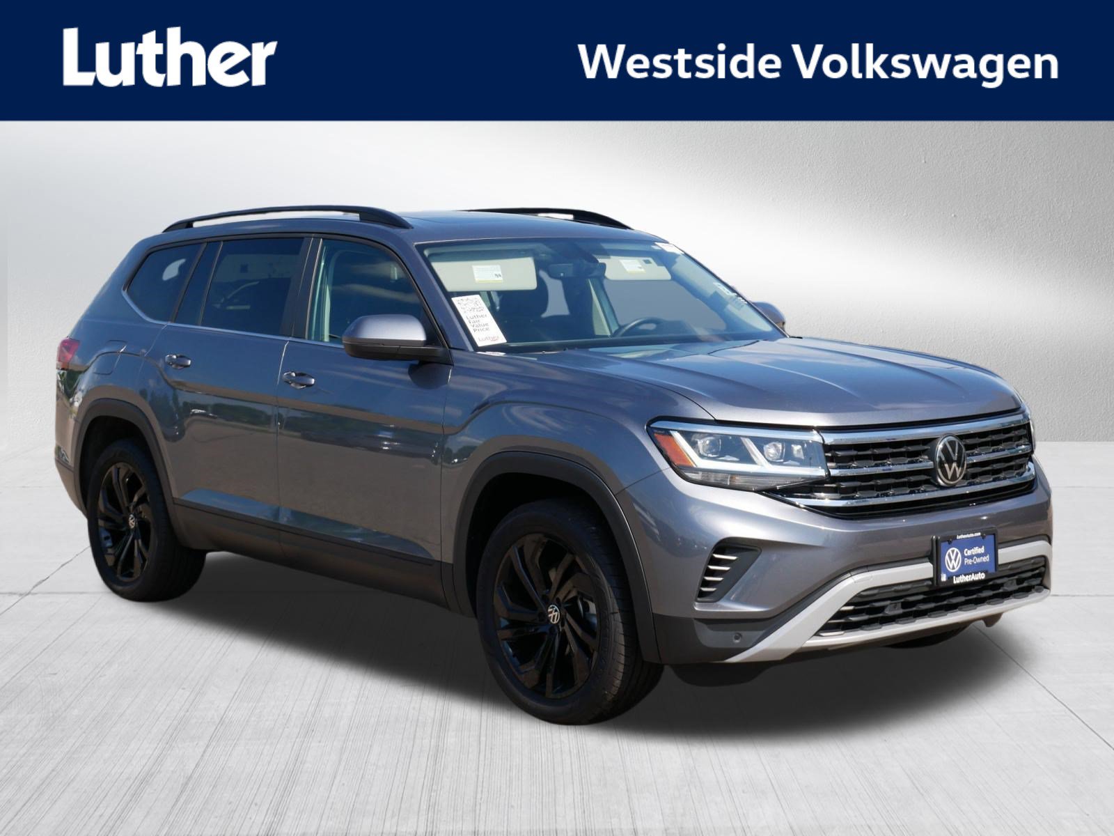 Certified 2023 Volkswagen Atlas SE w/ Panoramic Sunroof Package