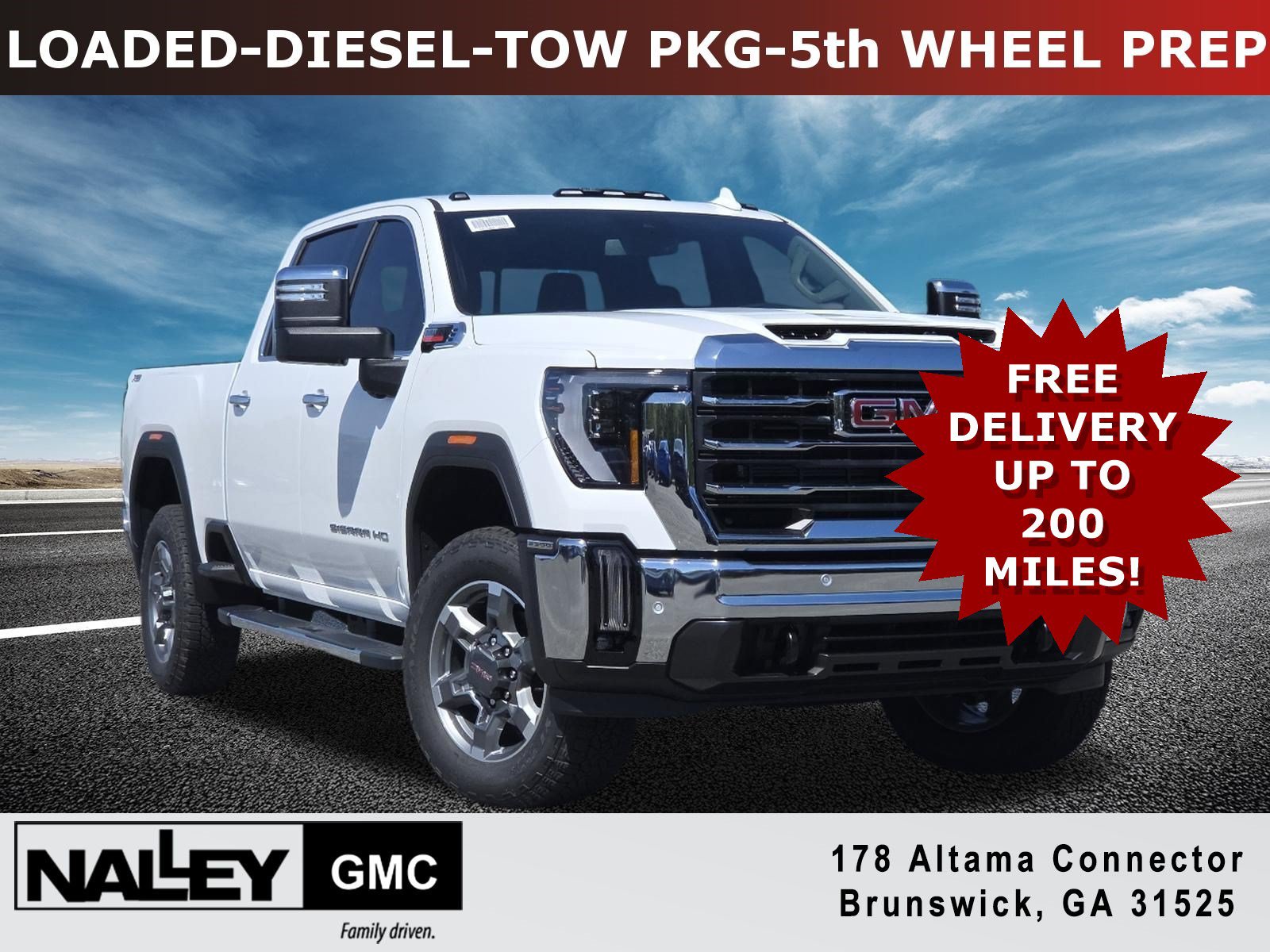 New 2026 GMC Sierra 2500 SLT w/ SLT Premium Package