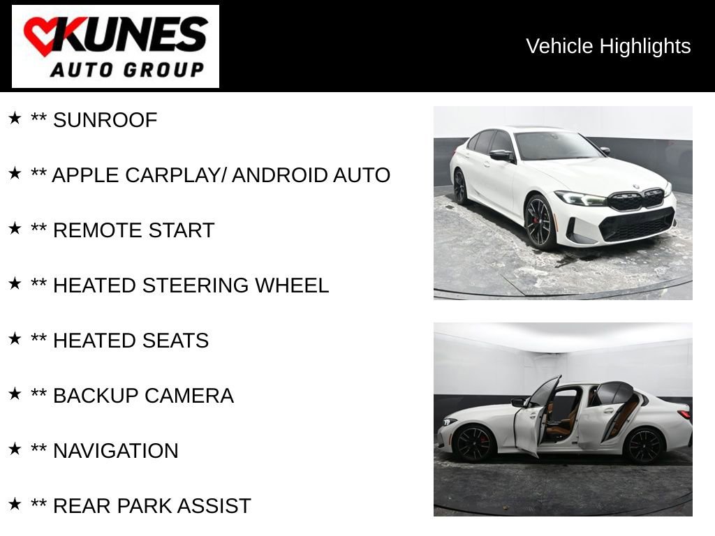 Used 2023 BMW M340i M340i w/ Shadowloine Package image 2