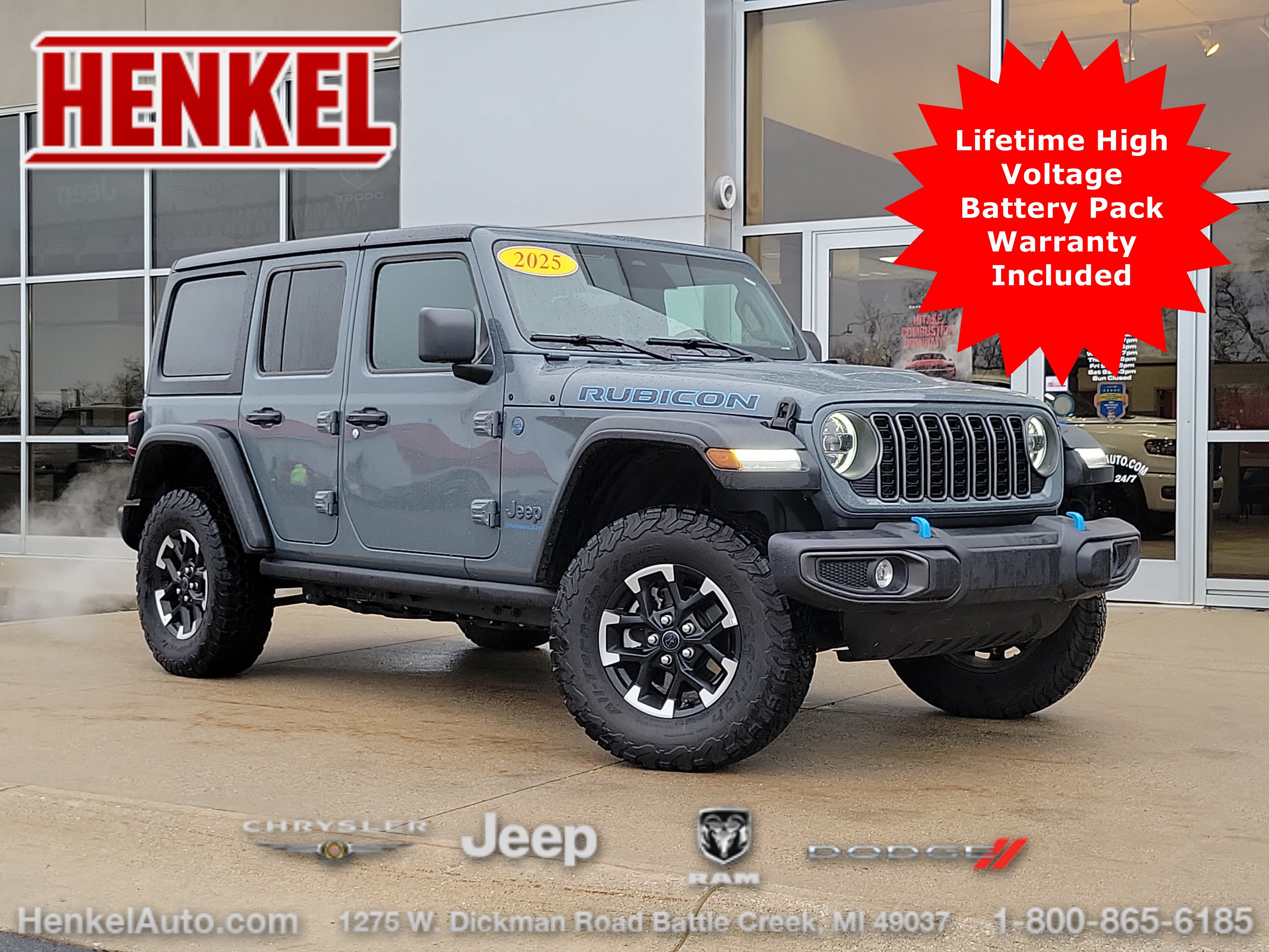 Used 2025 Jeep Wrangler Unlimited Rubicon 4xe w/ Convenience Group