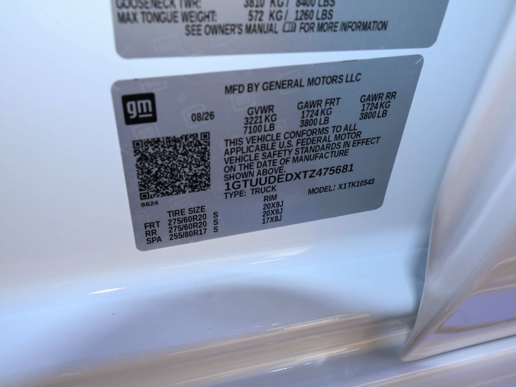 New 2026 GMC Sierra 1500 SLT w/ SLT Premium Plus Package AWD/4WD image 37