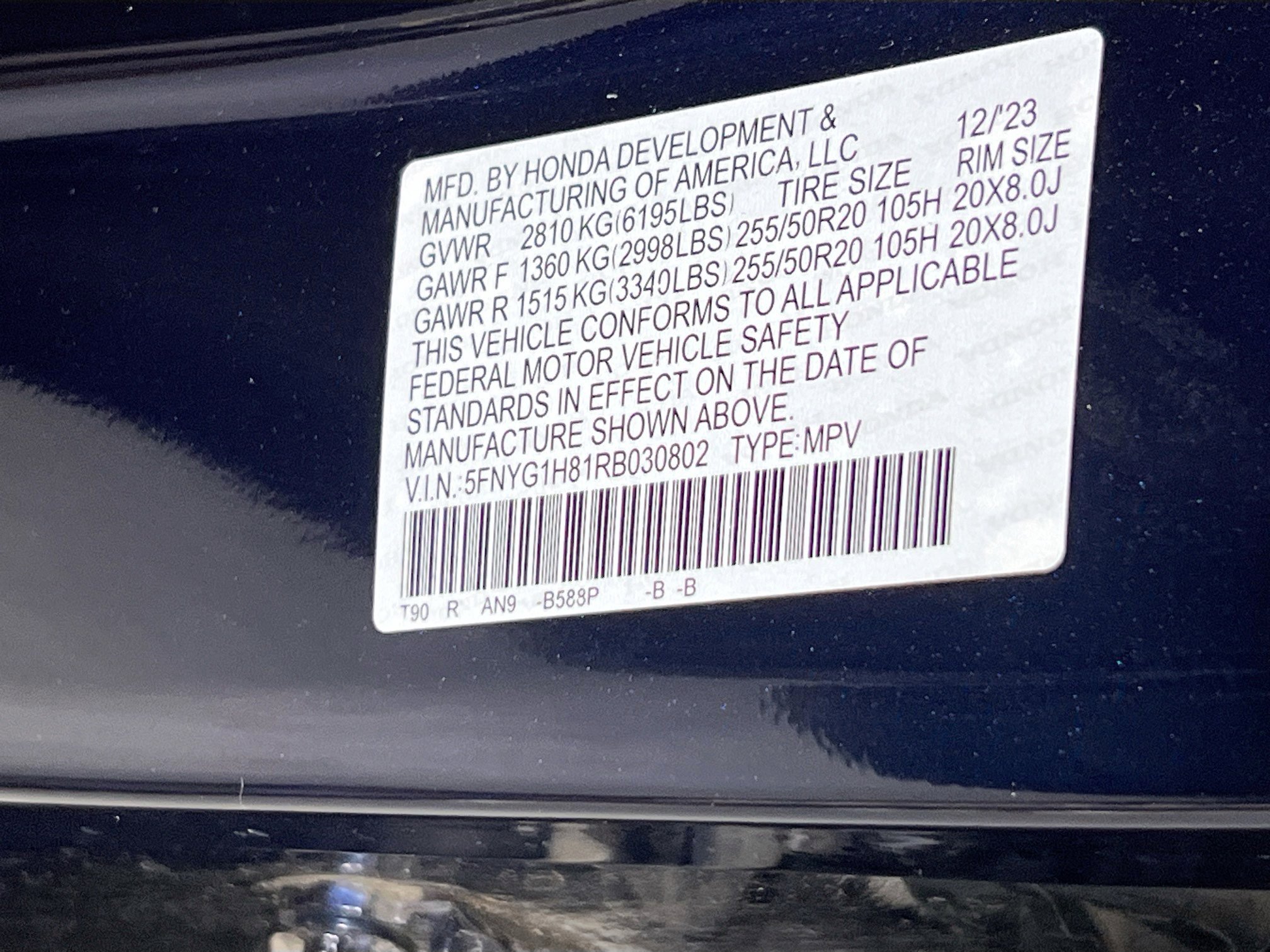 Used 2024 Honda Pilot Elite image 33