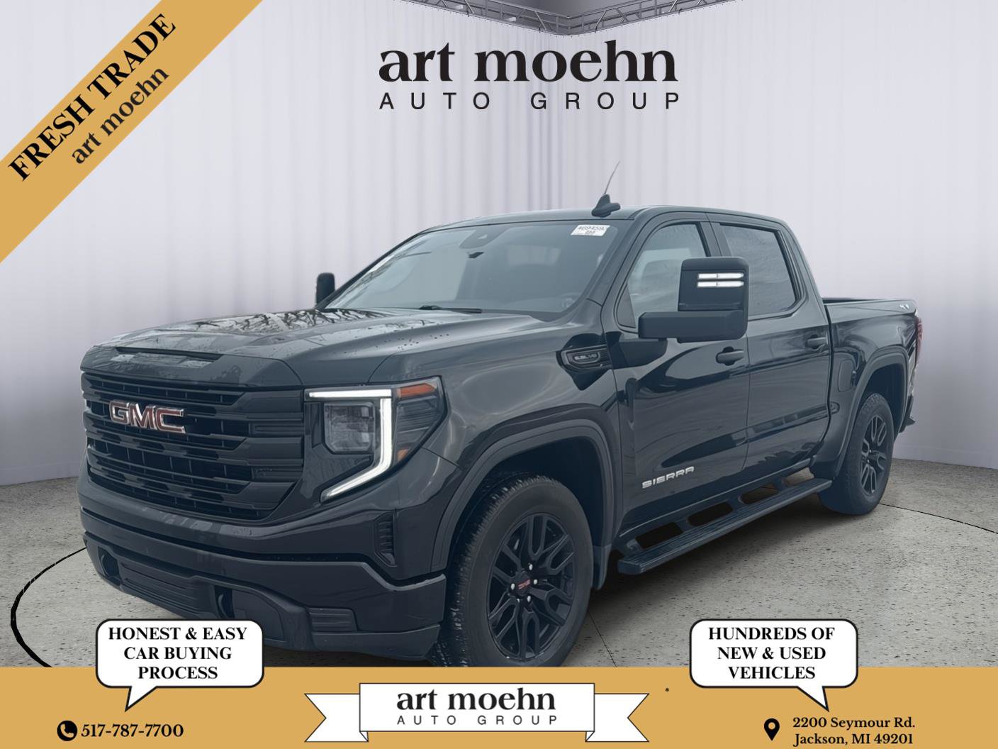Used 2023 GMC Sierra 1500 Pro w/ Graphite Edition image 1