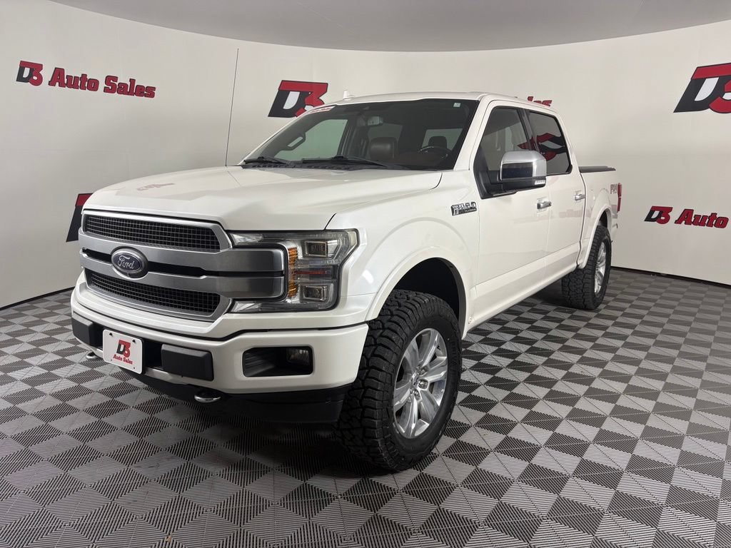Used 2018 Ford F150 Platinum w/ Equipment Group 701A Luxury AWD/4WD image 2