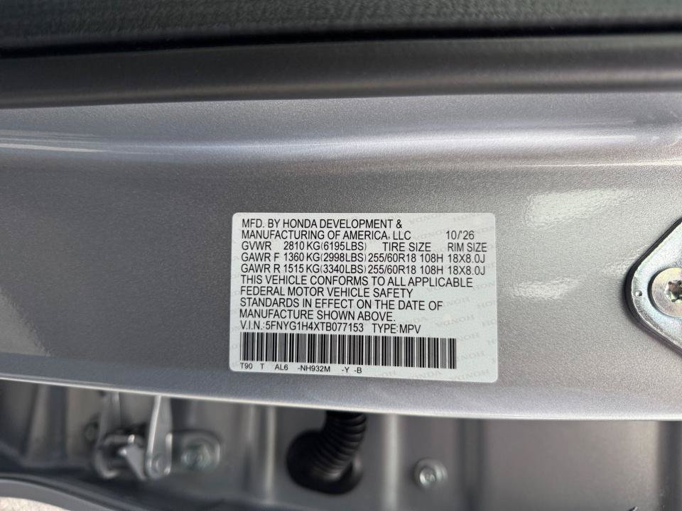 New 2026 Honda Pilot EX-L image 35