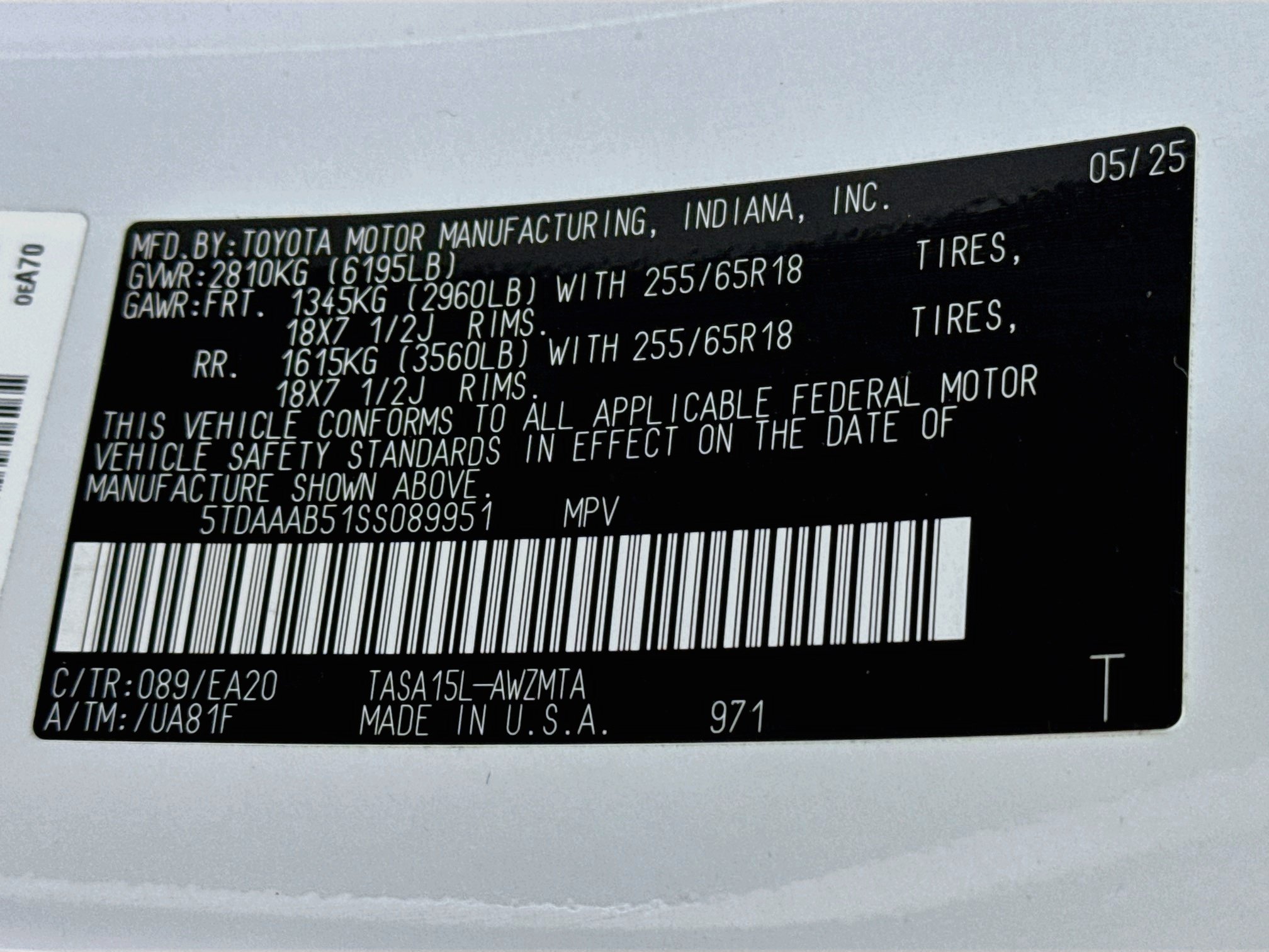 Certified 2025 Toyota Grand Highlander AWD image 34