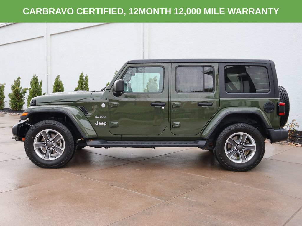 Used 2020 Jeep Wrangler Unlimited Sahara AWD/4WD image 3