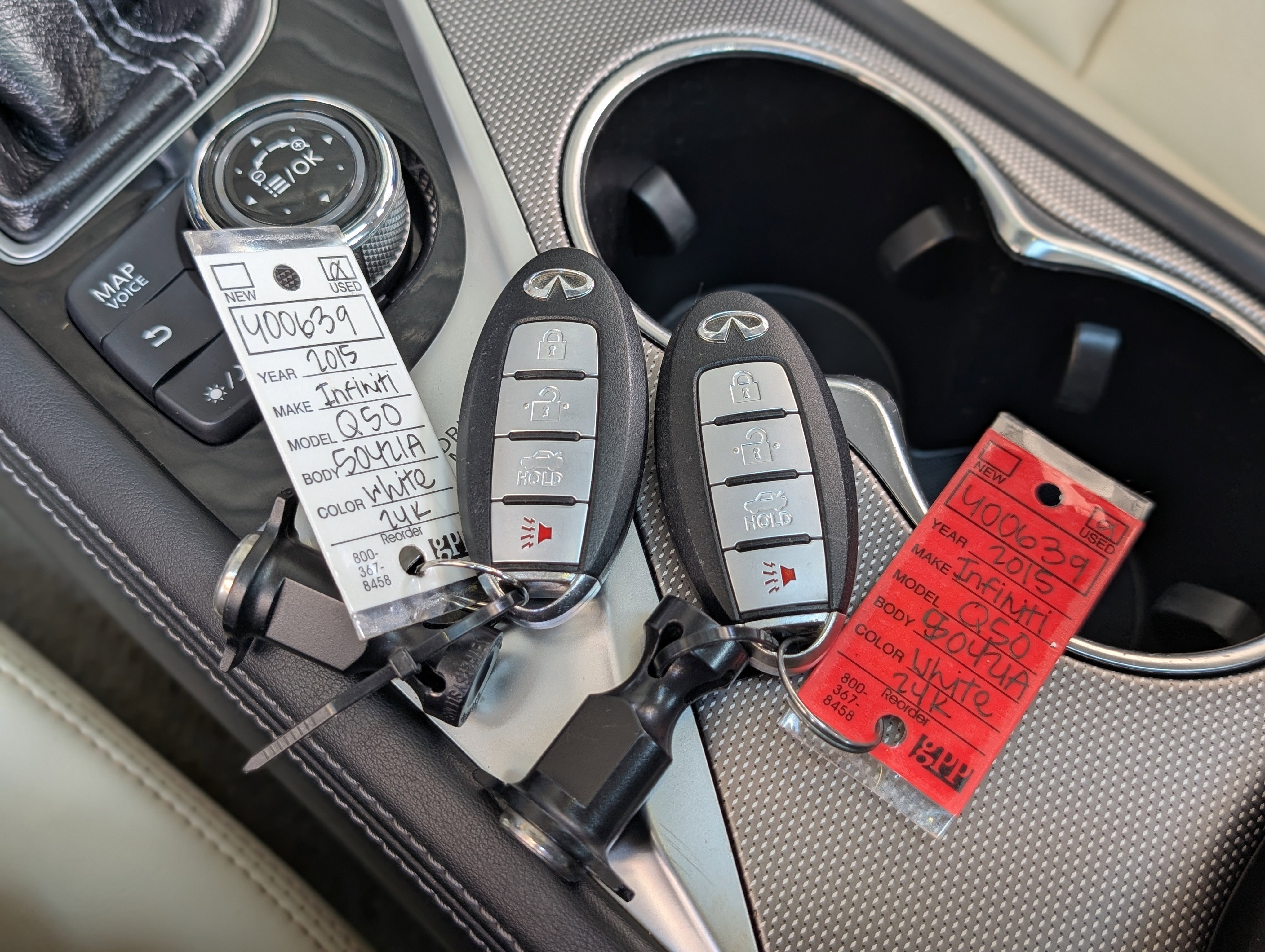 Used 2015 INFINITI Q50 Premium w/ Navigation Package AWD/4WD image 38