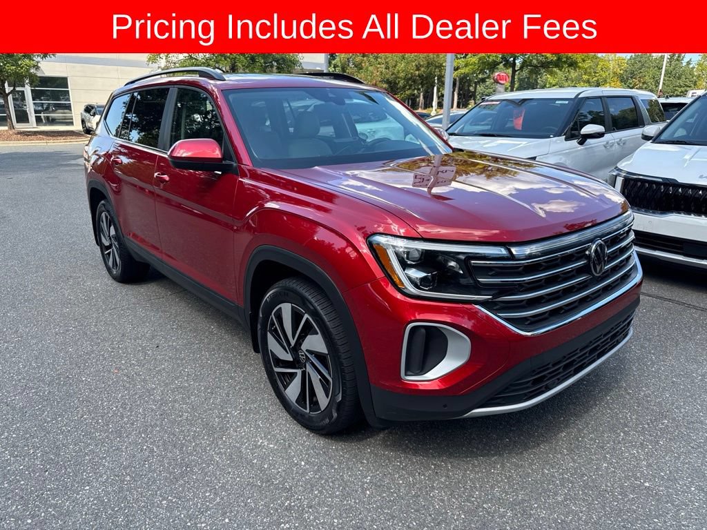 Used 2024 Volkswagen Atlas SE w/ Panoramic Sunroof Package