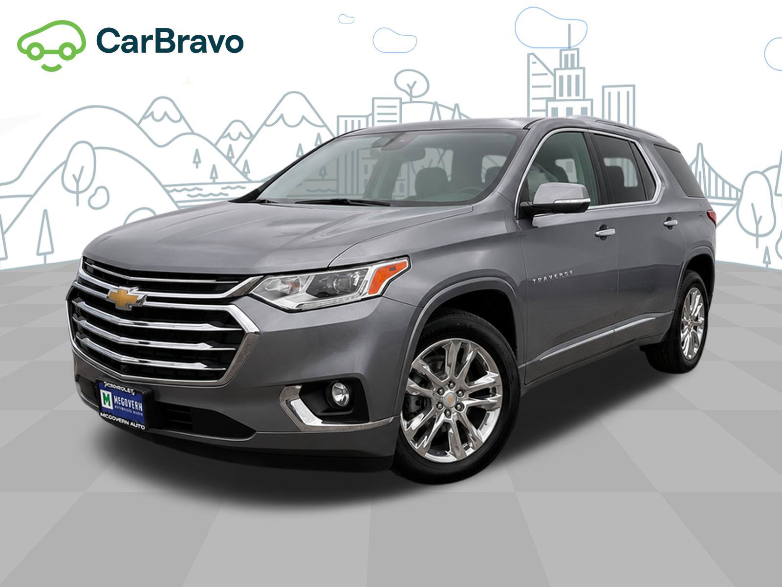 Used 2021 Chevrolet Traverse High Country w/ LPO, Floor Liner Package AWD/4WD image 32