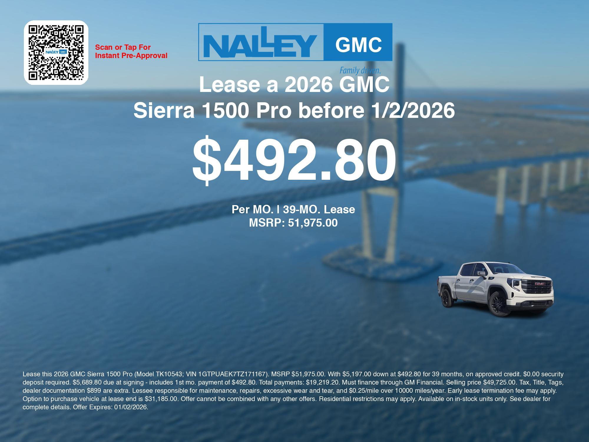 New 2026 GMC Sierra 1500 Pro w/ Graphite Edition image 3