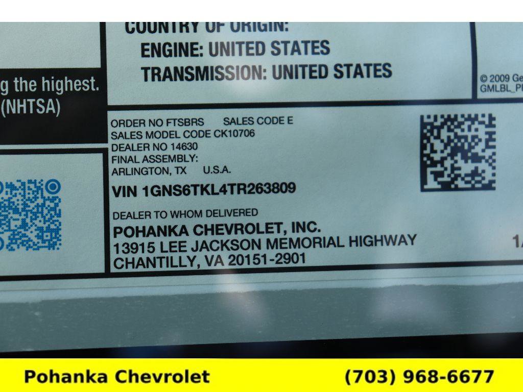 New 2026 Chevrolet Tahoe High Country w/ Sun And Tow Package AWD/4WD image 33