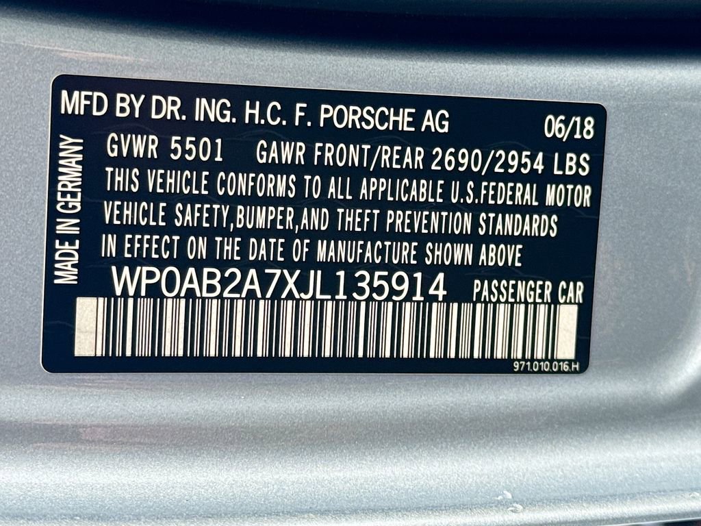 Used 2018 Porsche Panamera 4S image 35